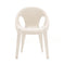 magis bell stacking chair with arms high noon front | ikonitaly