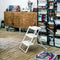 magis nuovastep folding step-ladder white bookshelves | ikonitaly
