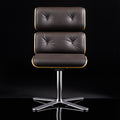 altek armadillo low back visitor chair brown leather | ikonitaly