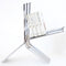 altek lil iconic magazine rack - rectangular tube chromed structure | ikonitaly