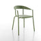 ﻿stackable lounge chair in green | ikonitaly