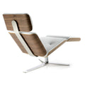 altek armadillo designer chaise longue - white italian leather | ikonitaly