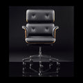 altek armadillo executive office chairs - italian black leather - with arms - | ikonitaly