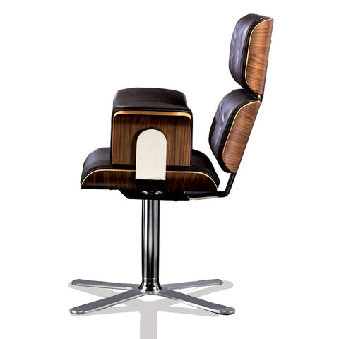 altek armadillo low back visitor chair side view | ikonitaly