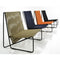 altek rada outdoor rope lounge chair | black or withe structure | rope in various colours | ikonitaly