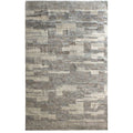 carpet edition nomad atlas hand knotted rug beige grey | ikonitaly