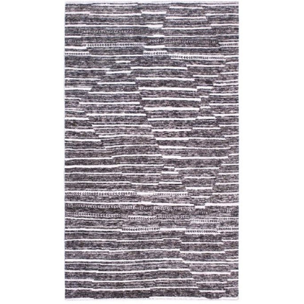 carpet edition nomad atlas hand knotted rug grey black