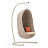 atmosphera nest outdoor suspended armchair with stand