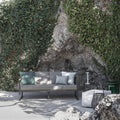 atmosphera-qubik-black-aluminium-garden-sofas | ikonitaly