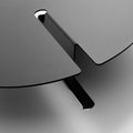 b-line-abra-round-steel-coffee-table-black-detail | ikonitaly