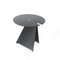 b-line-abra-round-steel-coffee-table-black-diam-49cm  |ikonitaly