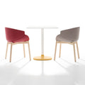 b-line-bix-upholstered-two-compact-armchairs-with-wood-legs  |ikonitaly