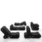 b-line-black-multichairs-relaxing-lounge-chairs-various-compositions | ikonitaly