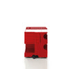 b line boby B23 trolley by joe colombo red