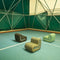 b-line-boomerang-three-modular-sofas-with-rear-pocket-in-gym | ikonitaly