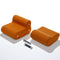 b-line-multichair-relaxing-lounge-chair-steel-structure | ikonitaly