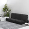 b-line-multichair-relaxing-lounge-chair-three-black-in-waiting-room | ikonitaly