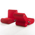 b-line-multichair-two-relaxing-lounge-chairs-red | ikonitaly