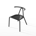 b-line-toro-iconic-design-black-stackable-chair | ikonitaly