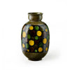 bitossi ceramiche INV 2048 green vase with circles