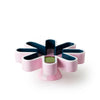 bitossi ceramiche glossy pink blue glaze bowlKRB 5
