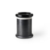 bitossi ettore sottsass black cylinder vase H28cm   ikonitaly