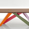 bonaldo big table 250 tavolo con piano in legno solido