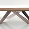 bonaldo big table 250 tavolo con piano in legno solido