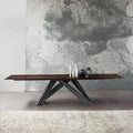 bonaldo big table leaf wood dining table (180/260)