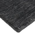 corner detail of the carpet bs 05 nero | ikonitaly