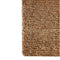 corner detail of the carpet hemp loop natural | ikonitaly