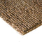 corner detail hemp loop natural rug | ikonitaly