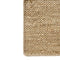 corner detail of the hemp straw talpa by carpet edition | ikonitaly