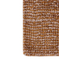 corner detail of carpet berber kela stripes beige oro | ikonitaly