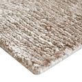 corner detail of carpet berber kela stripes beige rosa | ikonitaly
