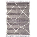 carpet edition Nomad Clan carbon grey rug | ikonitaly