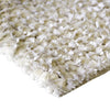 corner detail of the soft rug stone in colour white by carpet edition