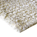 corner detail of the soft rug stone in colour white by carpet edition | ikonitaly