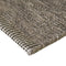 corner detail hand-woven minimalist rug vermont beige |ikonitaly