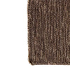 corner detail hemp sumak natural fiber rugs marrone