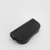 closed view of the black pencil case, flores by danese milano