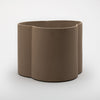 brown ceramic container part of the cicladi set, produced by danese milano and available at ikonitaly