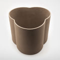 danese milano mari cicladi brown ceramic flower container | ikonitaly