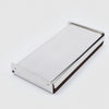 danese milano mari citera | large stainless steel and rosewood box   closed