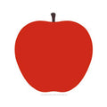 danese milano mari uno la mela | red silkscreen print | ikonitaly