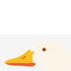 otto l'oca, a four tone silkscreen print  of a duck's head designed by enzo mari and produced by danese milano