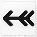 danese milano mari undici freccia | monochromatic silkscreen print | ikonitaly