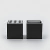 danese milano | maiorca pencil paperclip holder in black by bruno munari