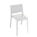 danese milano rizzato abchair | white stackable chair | ikonitaly