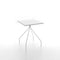 danese milano rizzato x-y tables | white metal, square | ikonitaly